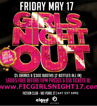 Toronto Girls Night Out (FREE, SEE DETAILS)