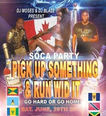 Soca Party - Pick Up Something And Run Wid It