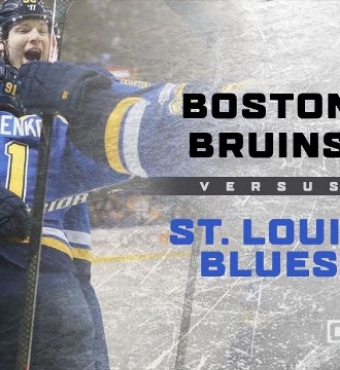 Stanley Cup : Boston Bruins vs. St. Louis Blues- Home Game 1, Series Game 1