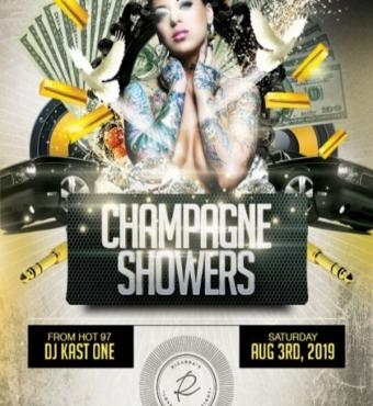 CHAMPAGNE SHOWERS @ RICARDA'S ATRIUM