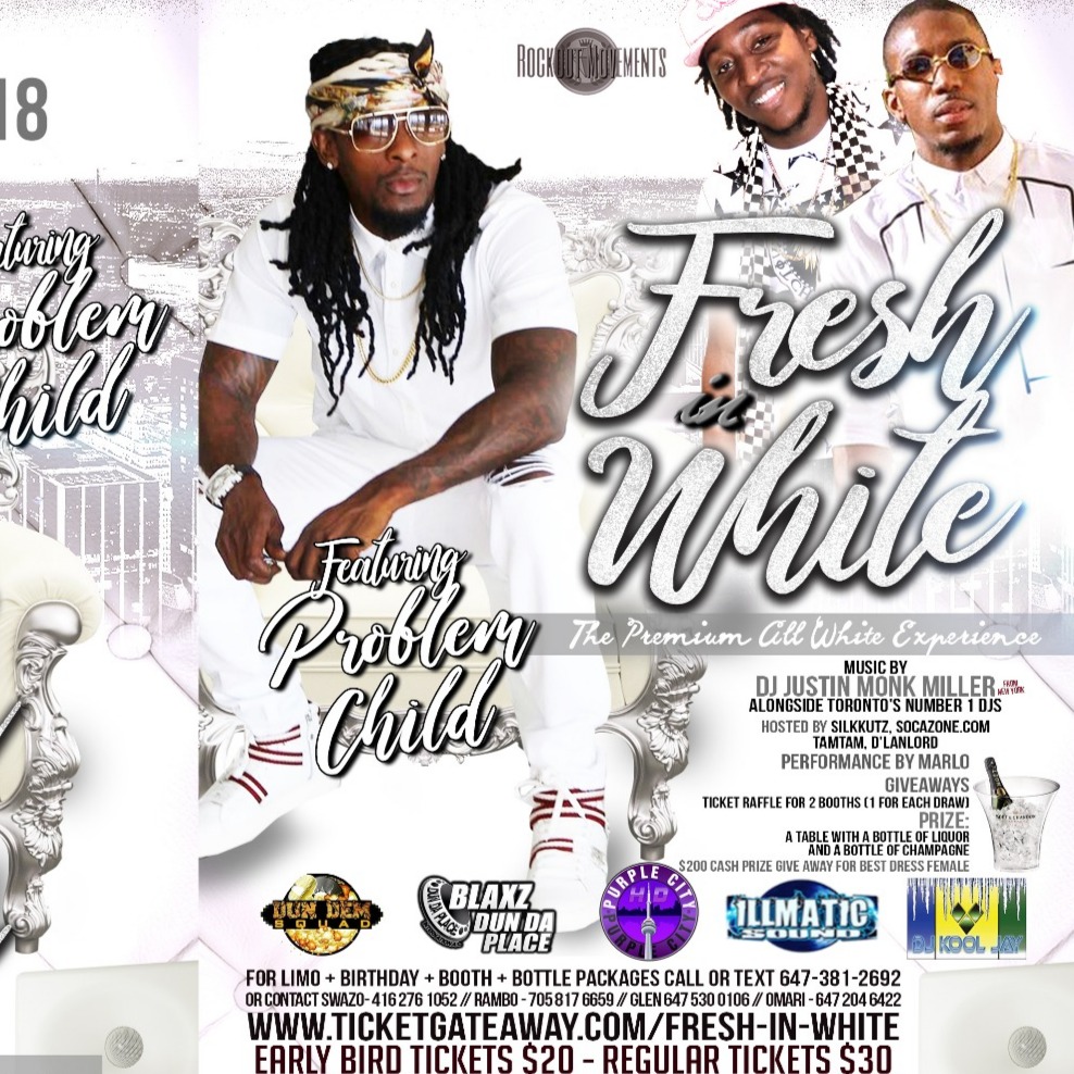 Fresh In White ( The Premuim All White Experience) 