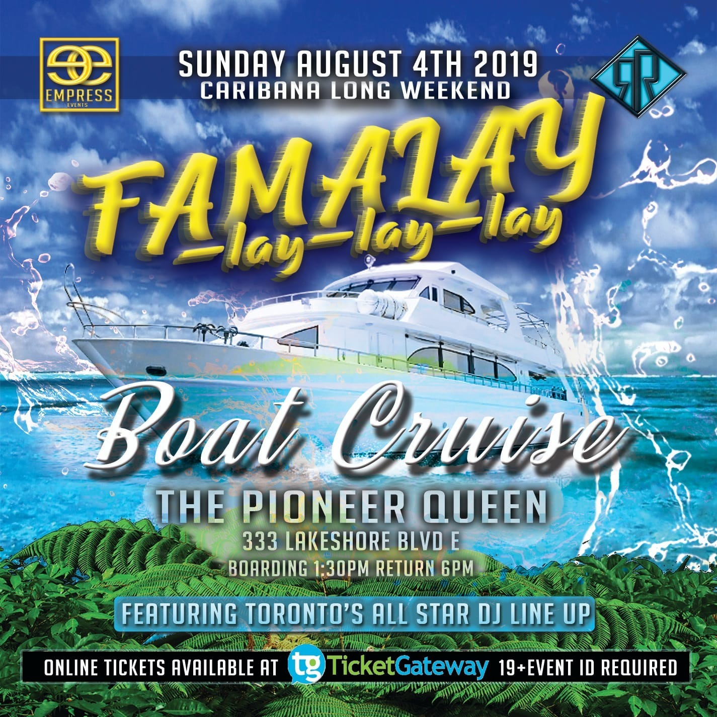 FAMALAY-LAY-LAY-LAY CARIBANA BOAT CRUISE