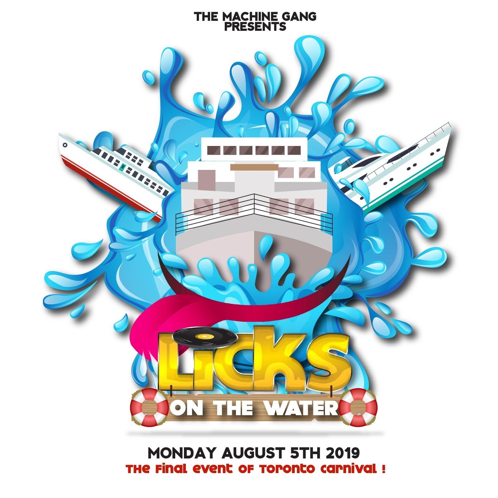 LiCKS ON THE WATER - CARNIVAL MONDAY EVENING BOAT CRUISE