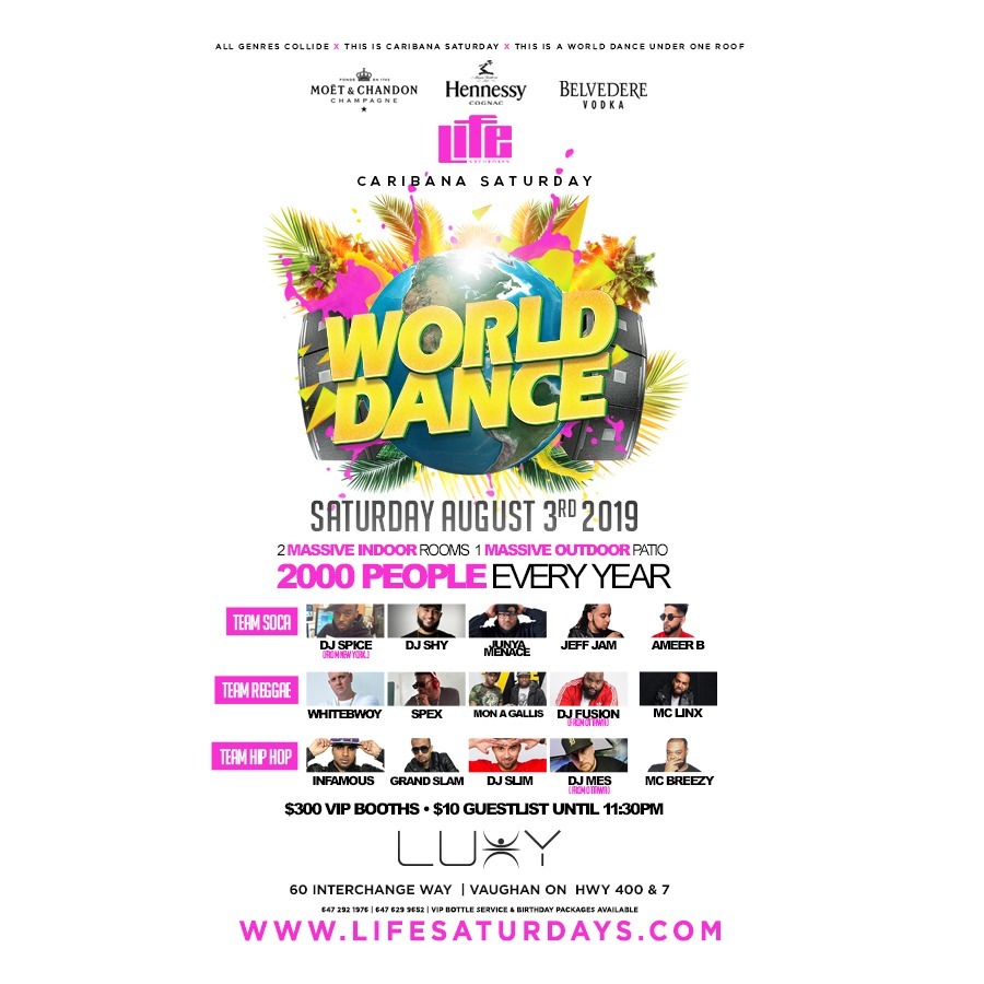 WORLD DANCE 2019 | Caribana | Carnival Saturday