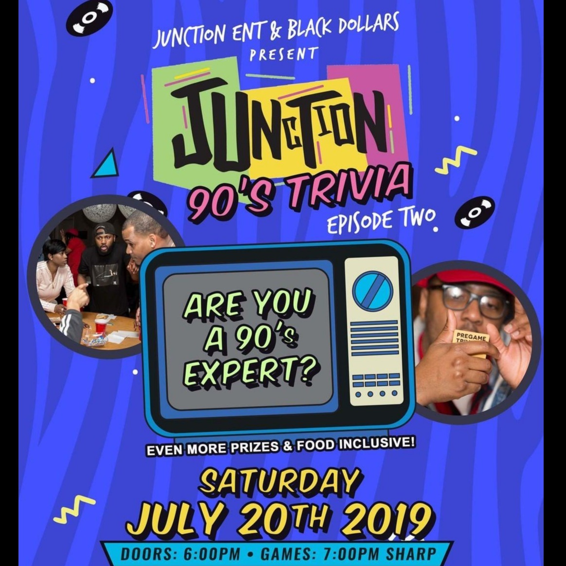 JUNCTION PRESENTS: 90'S TRIVIA GAME NIGHT! Episode #2