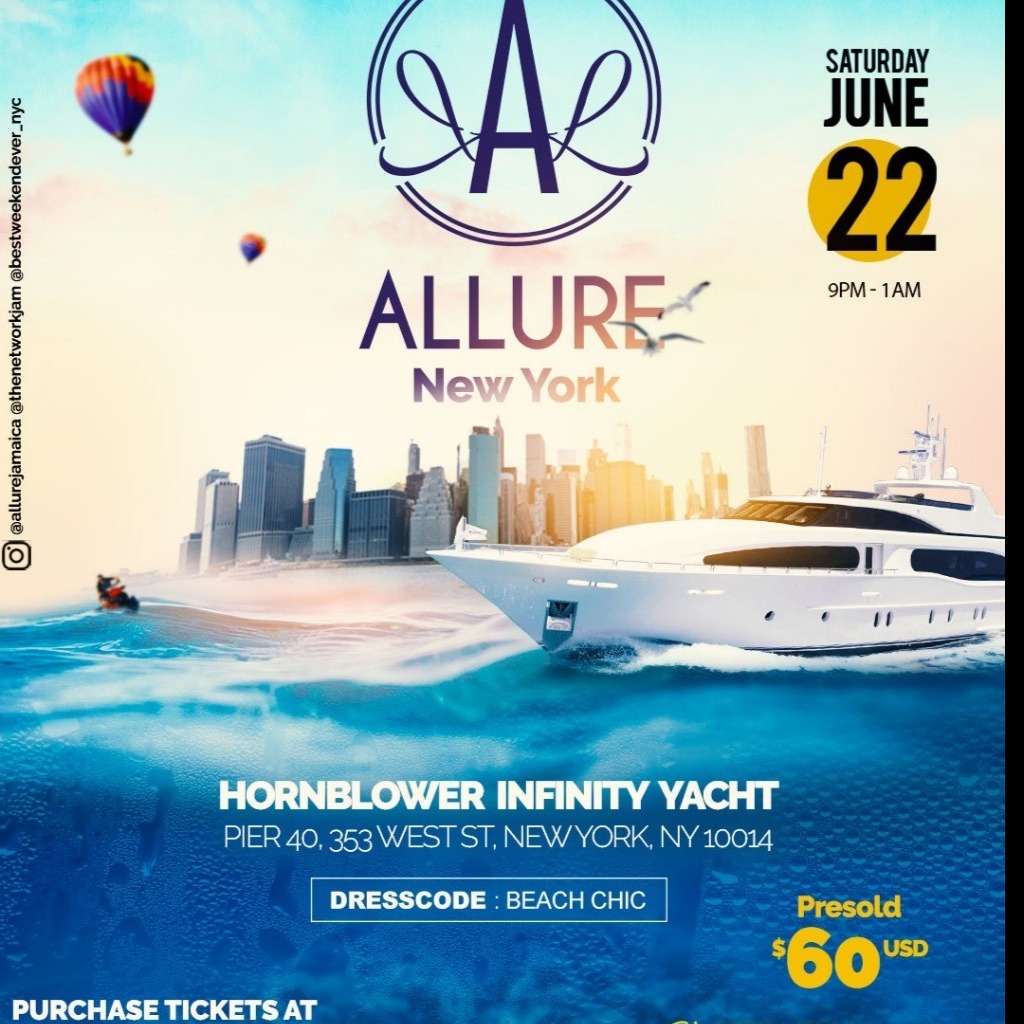 Allure New York : Beach Chic Yacht Party 