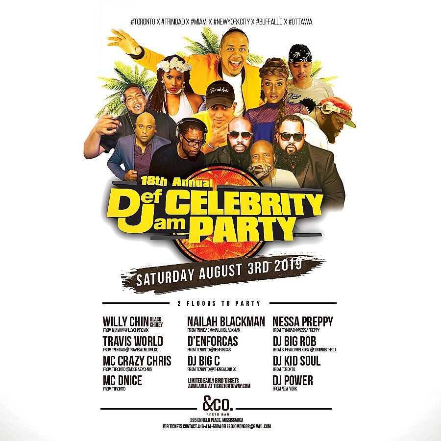 The 18th Annual Def Jam Caribana Celebrity Party