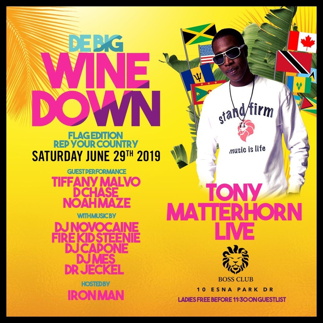 De Big Wine Down - Saturday June 29