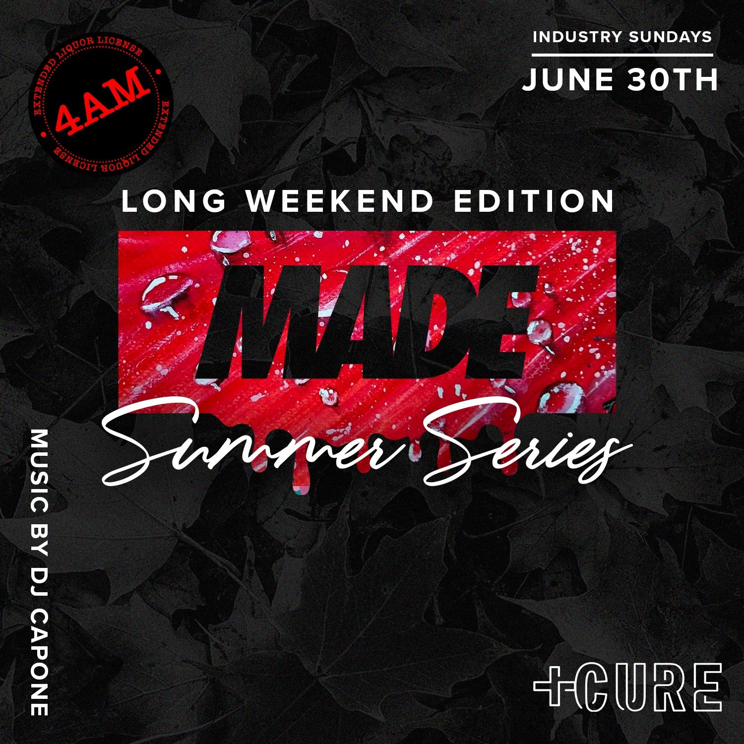 MADE SUNDAYS - SUMMER SERIES JUNE 30TH