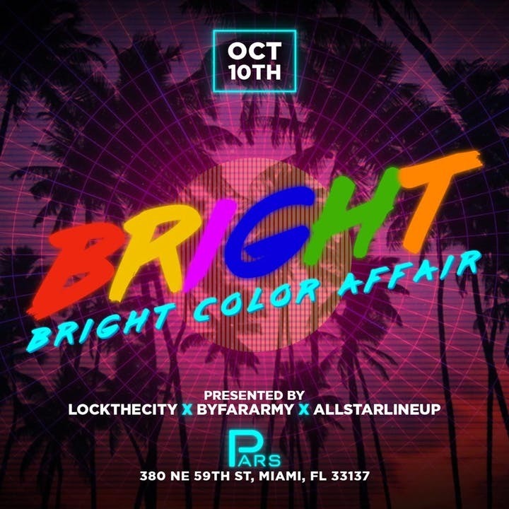Bright Color Affair Miami Carnival 2019 |  Tickets 10 Oct