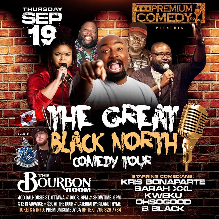 The great black north comedy tour