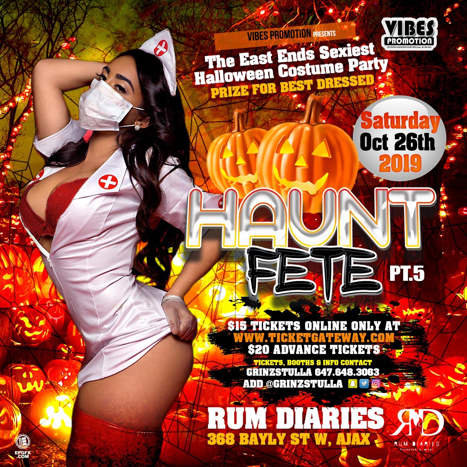 Haunt Fete Part 5 - The East Ends Sexiest Halloween Costume Party