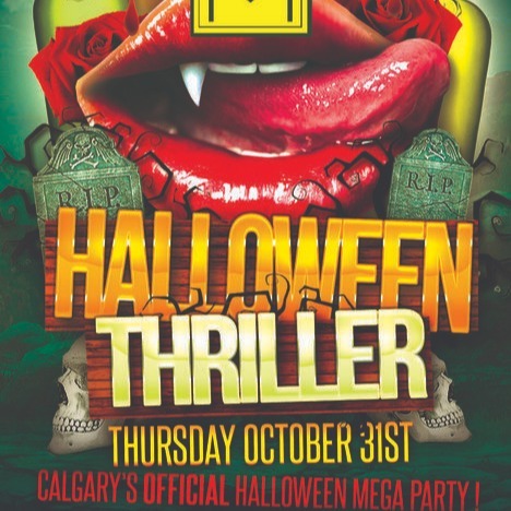 CALGARY HALLOWEEN THRILLER 2019 @ MUSIC NIGHTCLUB | CALGARY'S OFFICIAL HALL