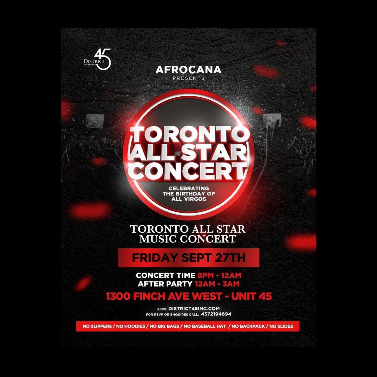 Toronto All Star Music Concert
