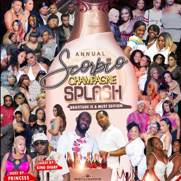 Annual Scorpio Champagne Splash - Gratitude Is A Must Edition