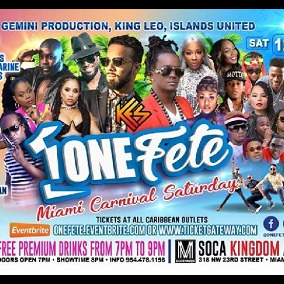 One Fete - Miami Carnival 2019