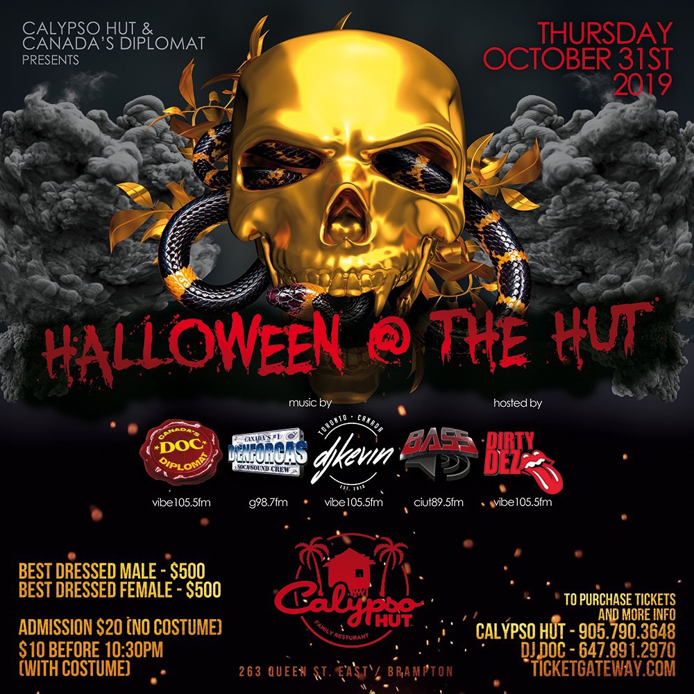 HALLOWEEN AT THE HUT