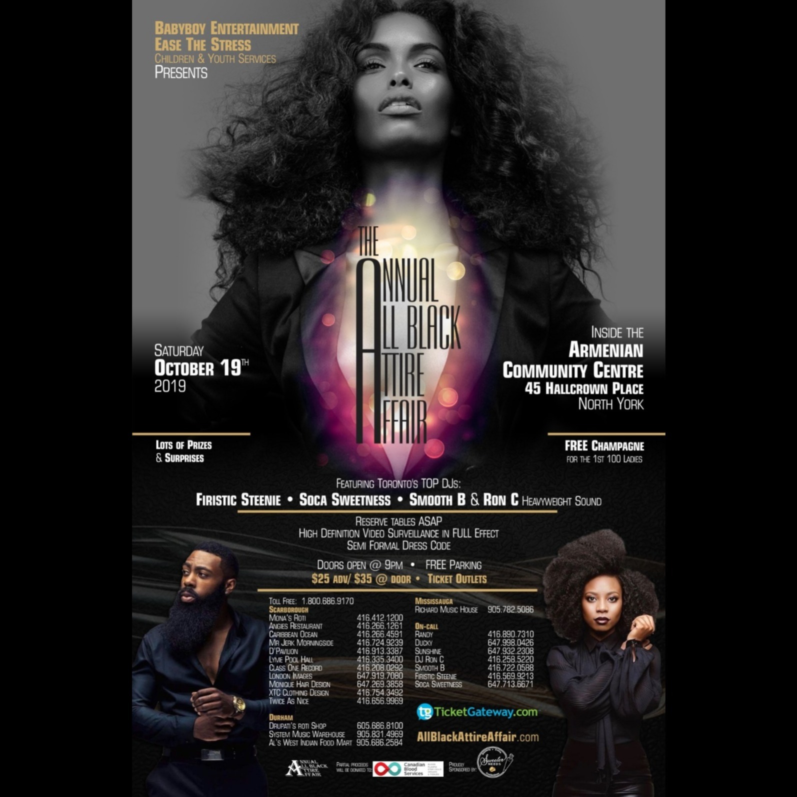 The Annual All Black Attire Affair