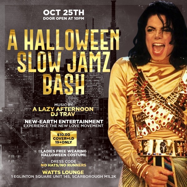 A Halloween Slow Jamz Bash