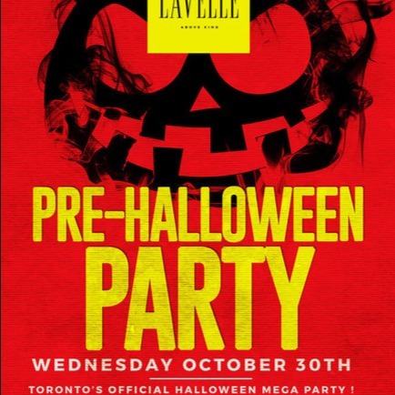 Pre Halloween Party @ Lavelle Nightclub | Wednesday Oct 30th 