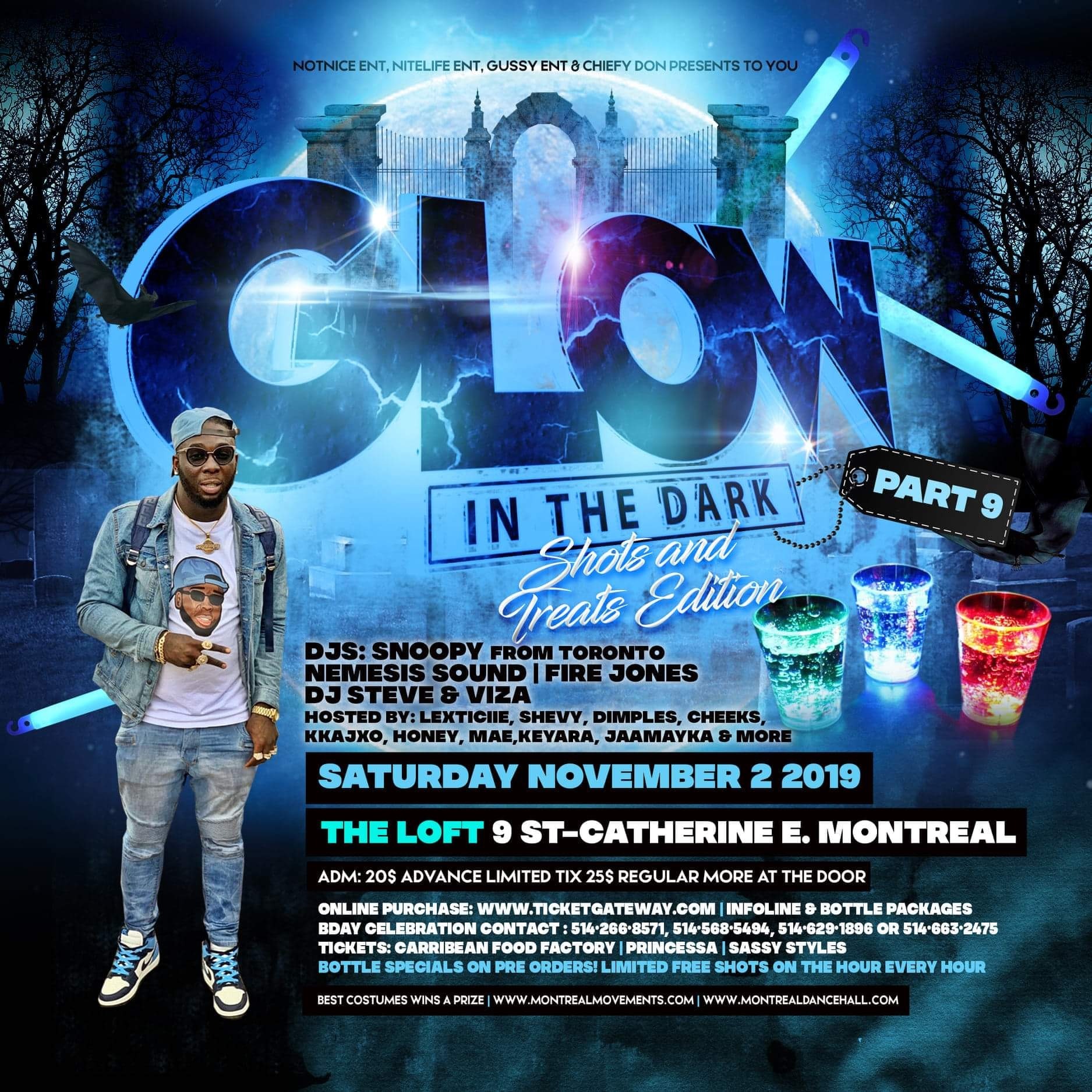 Glow In The Dark - Shots And Treats Edition