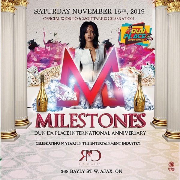 Milestones - Dun Da Place International Anniversary