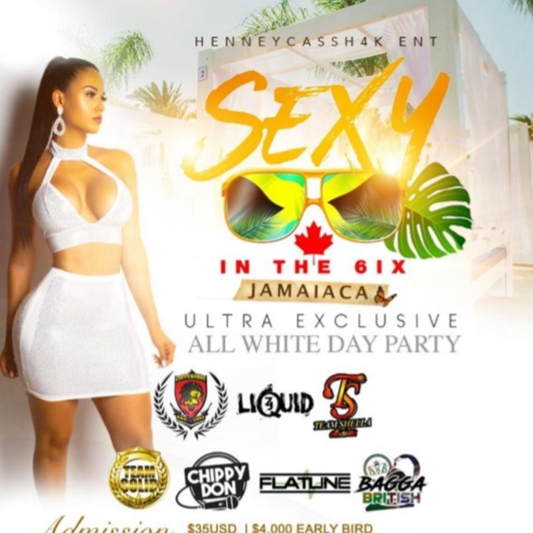 Sexy In The 6ix Jamaica - All White Day Party 