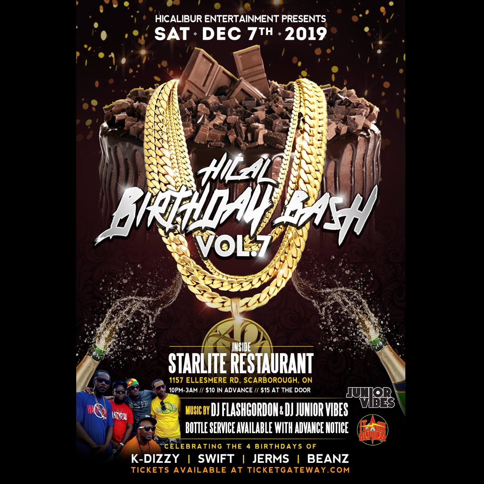 HICALIBUR ENTERTAINMENT PRESENTS: HICAL BIRTHDAY BASH VOL. 7