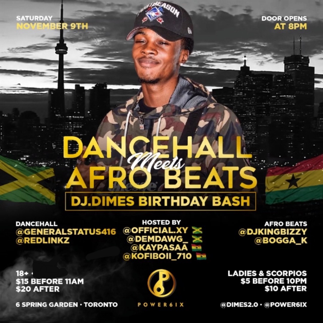 Dancehall Meets Afro Beats - Birthday Bash