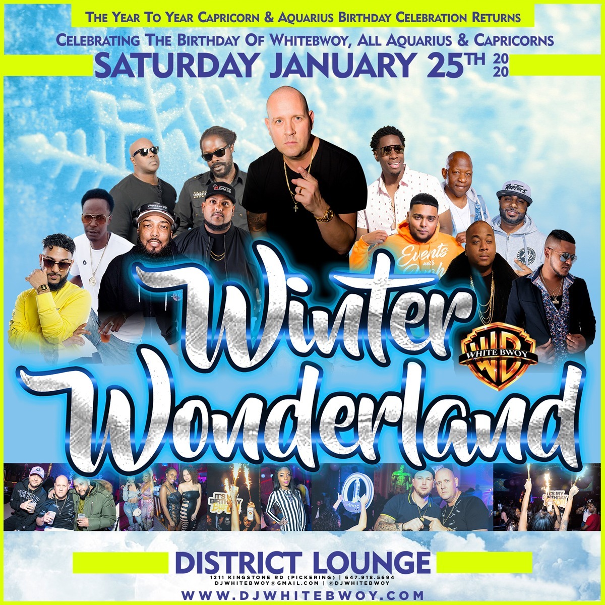 Winter Wonderland - Capricorn and Aquarius Birthday Celebrations