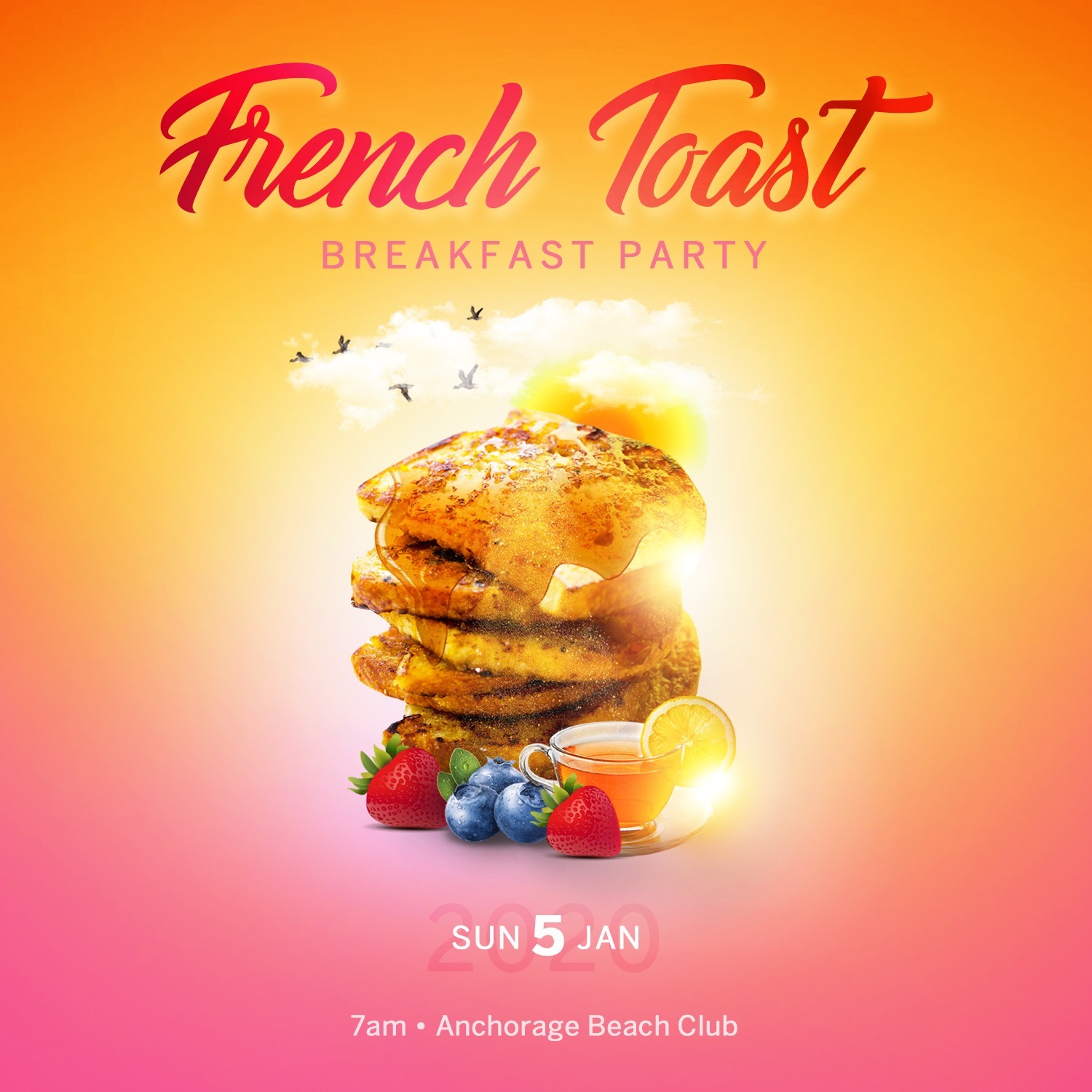 French Toast Breakfast Party