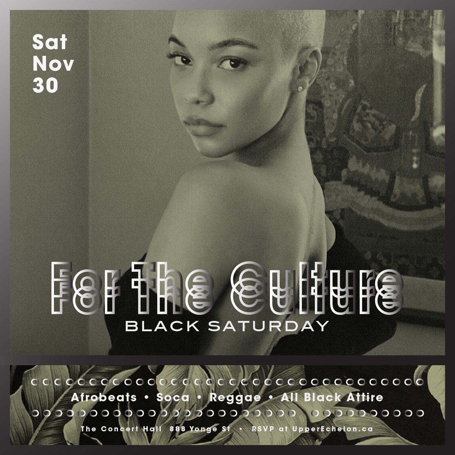 FOR THE CULTURE: BLACK SATURDAY | All Black Edition