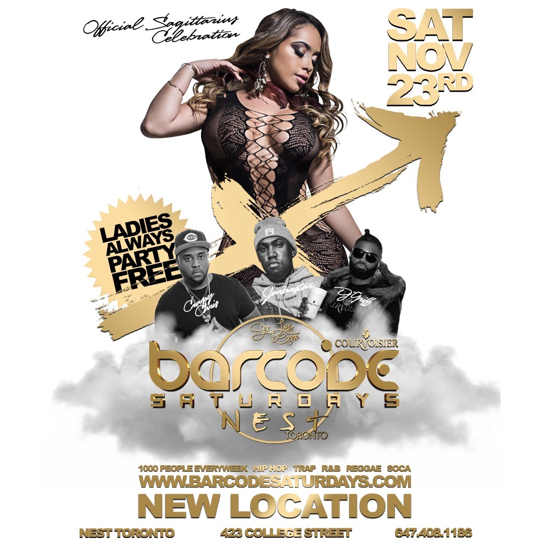 Barcode Saturdays Creative Nov 23rd 2019