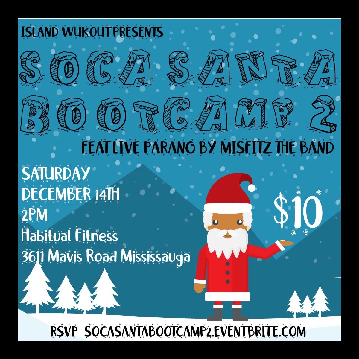 Soca Santa Bootcamp 2 with Live Parang