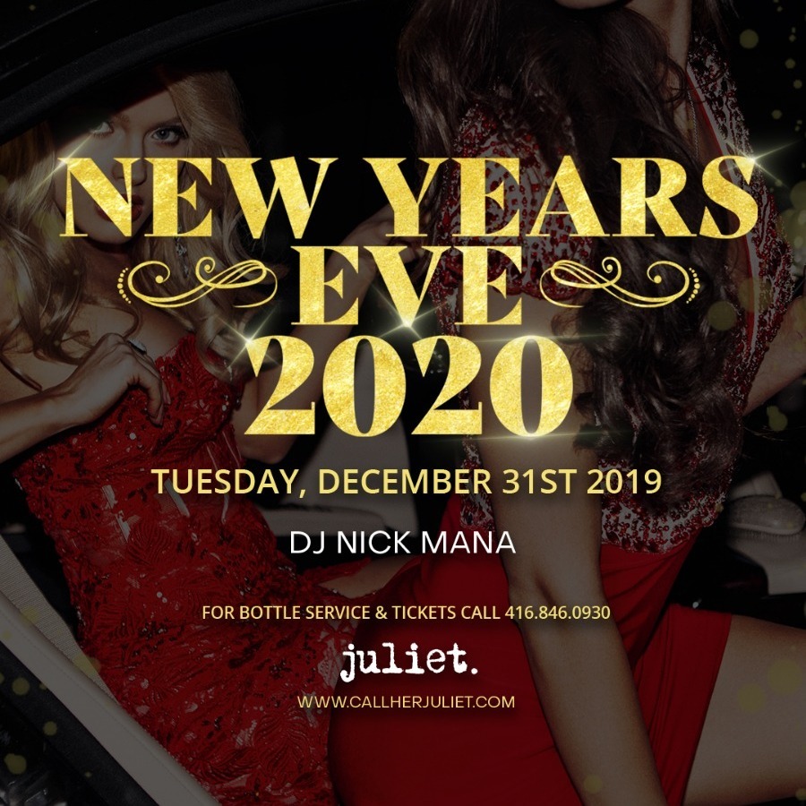 NYE inside Juliet Nightclub