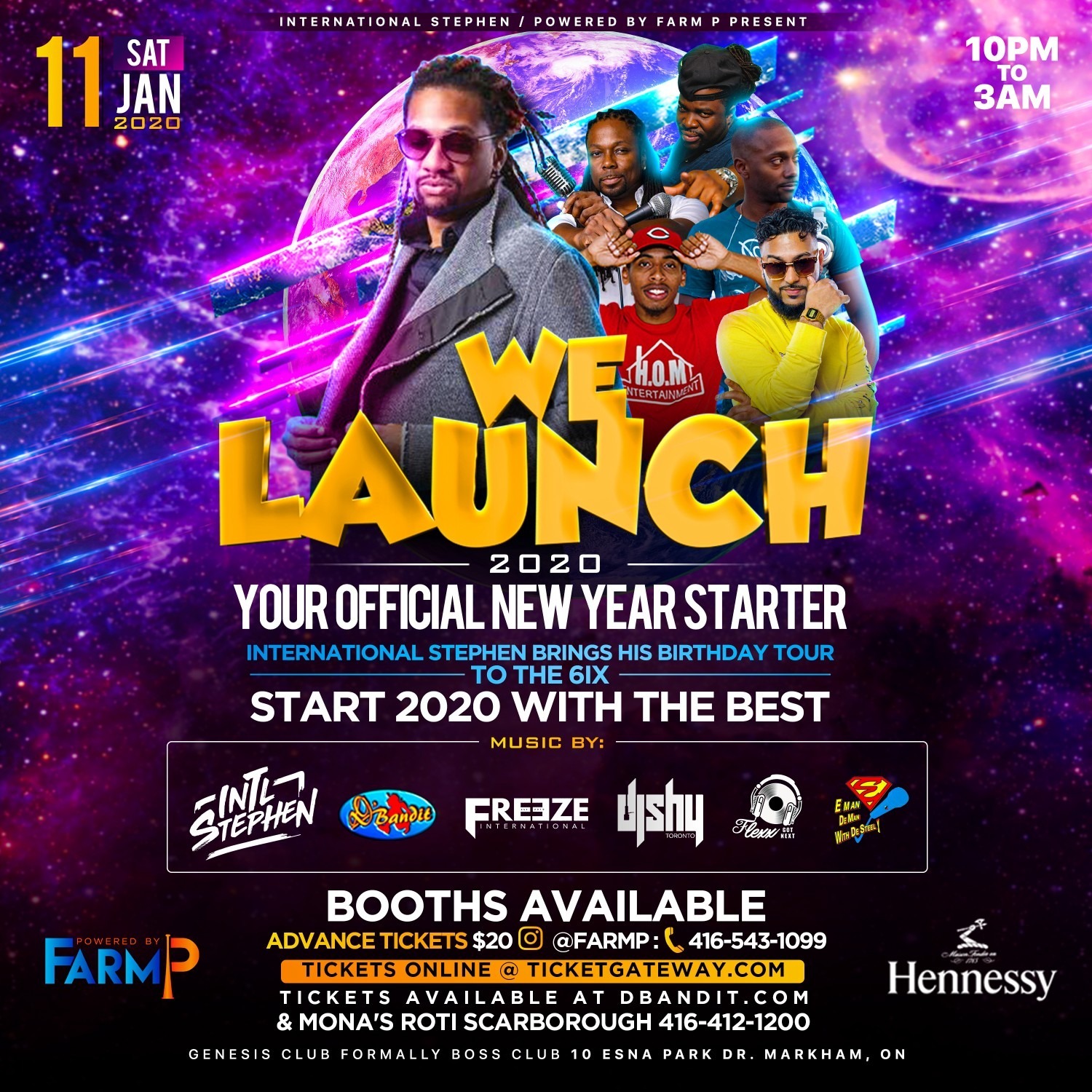 WE LAUNCH 2020. YOUR OFFICIAL NEW YEAR STARTER!