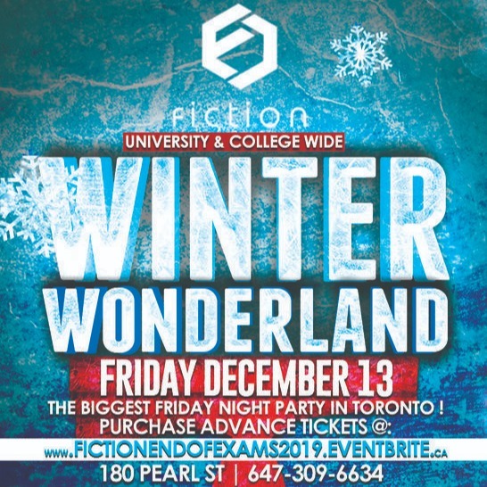 END OF EXAMS PARTY @ FICTION NIGHTCLUB | FRIDAY DEC 13TH