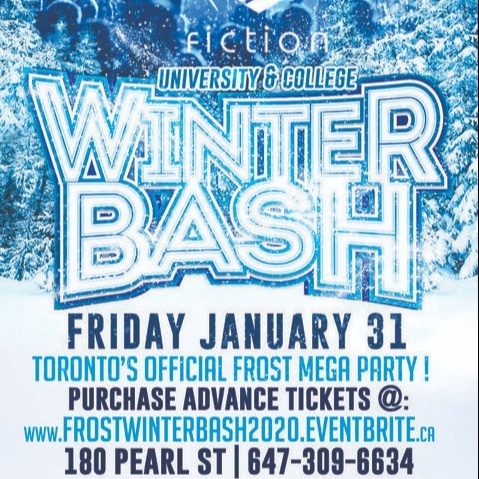 FROST WINTER BASH @ FICTION NIGHTCLUB | FRIDAY JAN 31ST