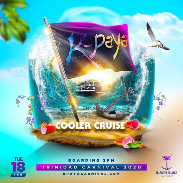 K-Paya Cooler Cruise Trinidad Carnival 2020