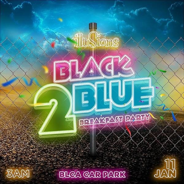 Black 2 Blue Cooler Breakfast Party 2020 | Trinidad Carnival