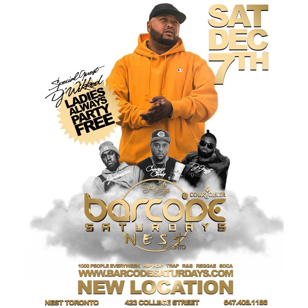 Barcode Saturdays Creative Dec 7th