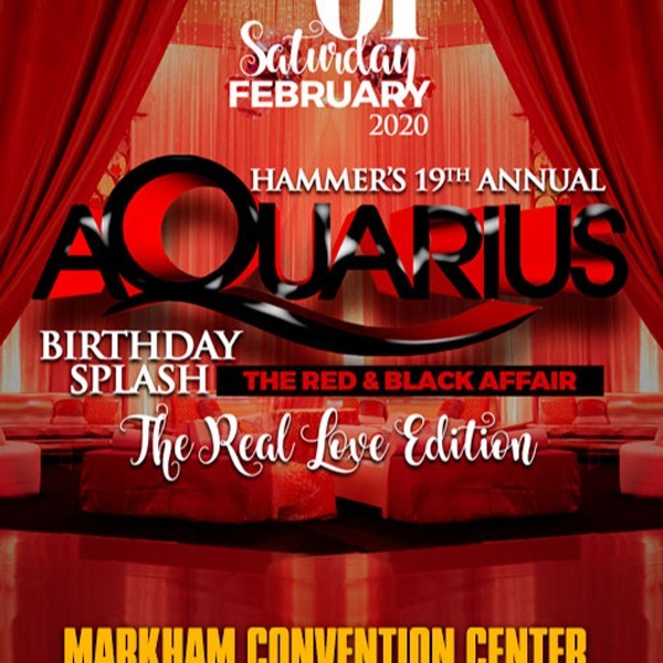 Hammer's 19th Annual Aquarius - Birthday Splash