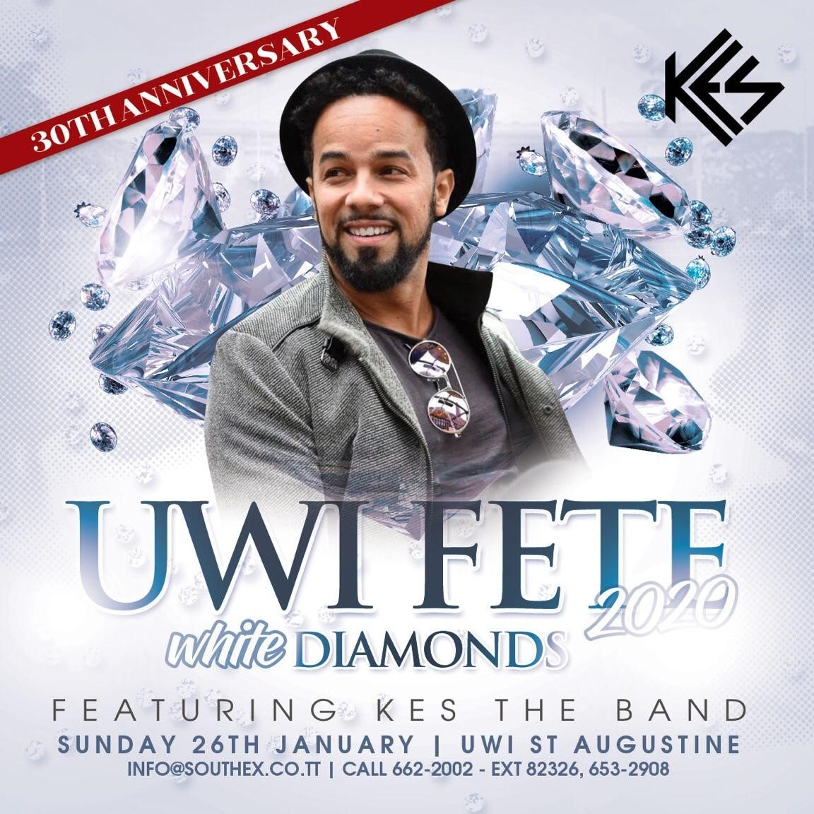 UWI Fete - White Diamond
