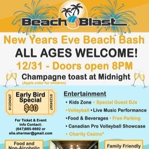 Beach  Blast New Year's Eve 2020 