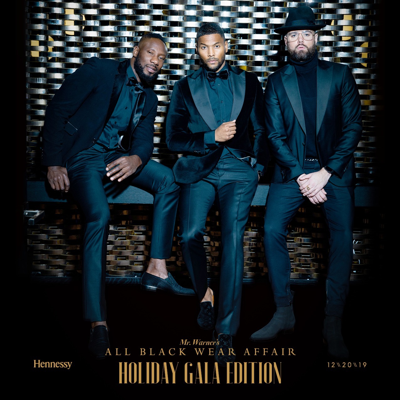 all black affair attire mens