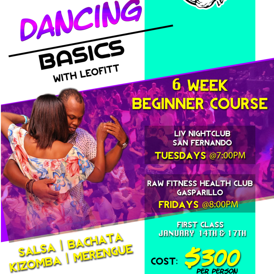 Dancing Basics, 6 Week Beginners Course. 