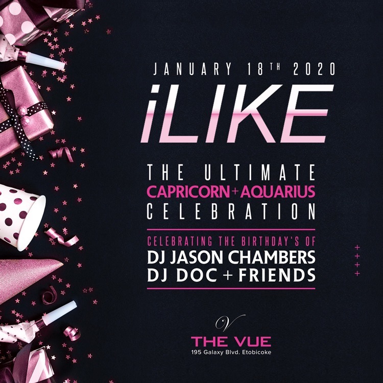 iLIKE | THE ULTIMATE CAPRICORN AQUARIUS BIRTHDAY CELEBRATION