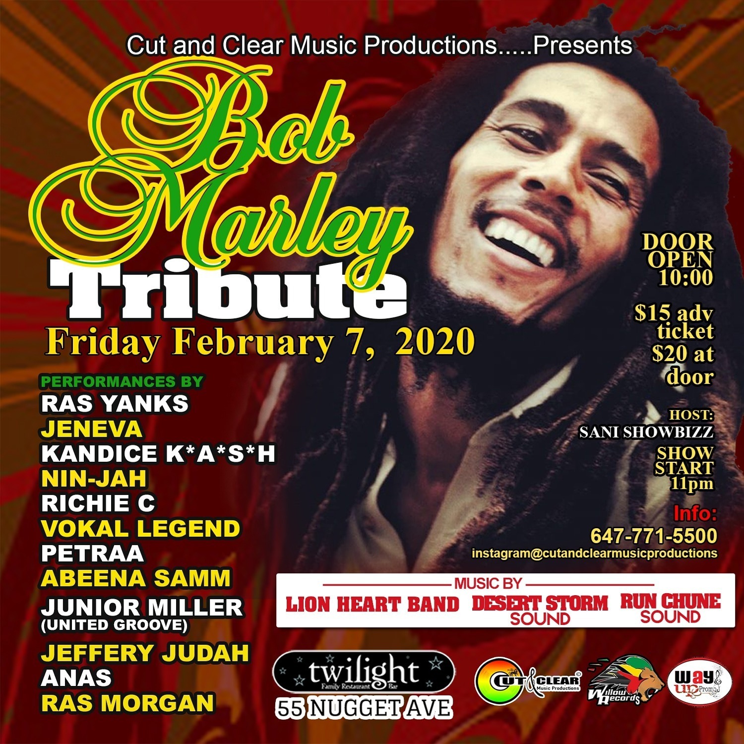 Bob Marley Tribute