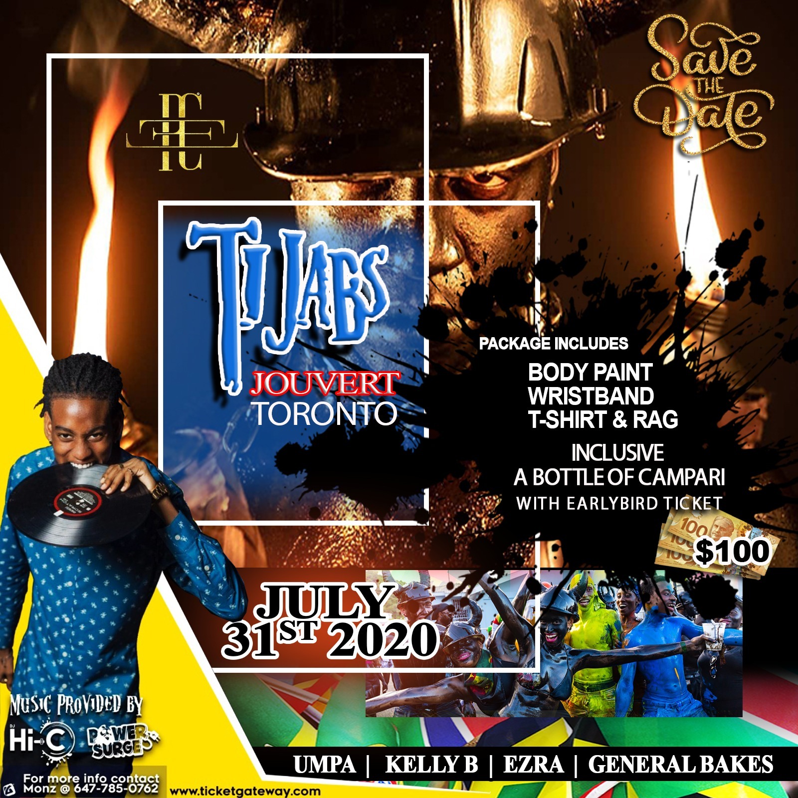 Ti Jab Jouvert 2020 Toronto Tickets