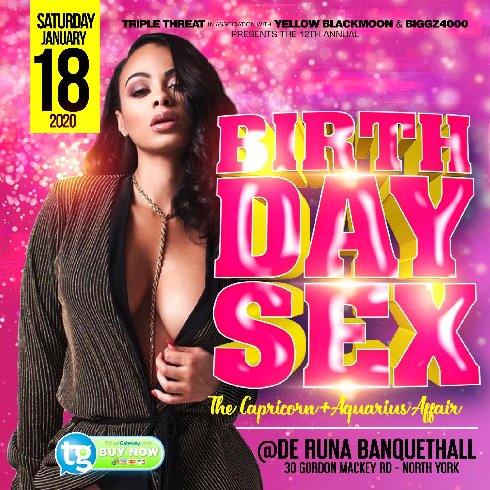 BIRTHDAY SEX 2020  - Capricorn + Aquarius Affair